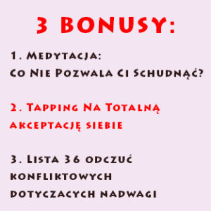 3 Bonusy